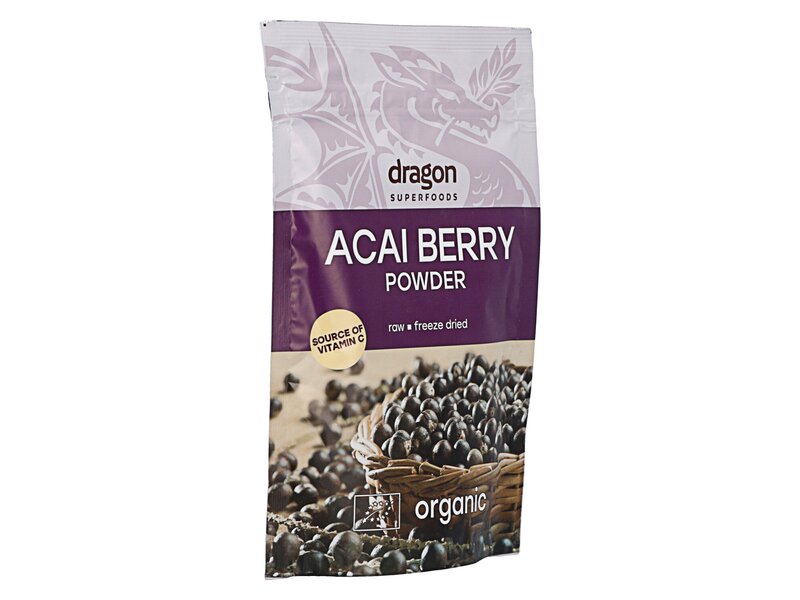 Dragon Superfoods Organic Acai Berry Powder 75g