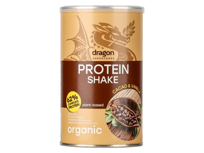 Dragon Superfoods Organic protein shake cacao&vanilla 500g