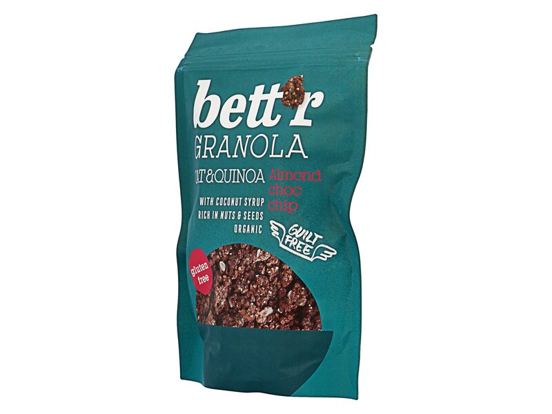 Bett'r Organic Granola Almond & Choc Chip 300g