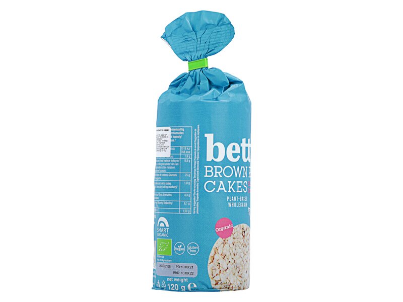 Bett'r Organic Rice Cakes Himalayan Salt 120g