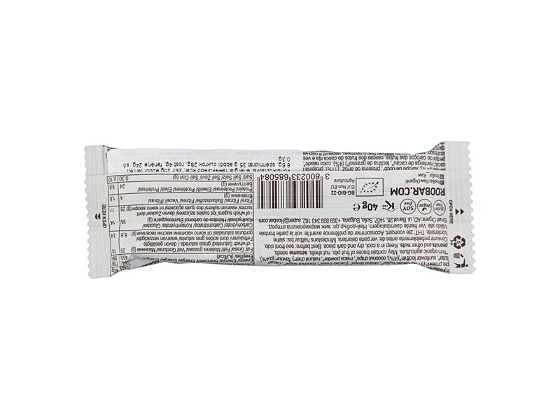 Roobar Organic Bar Protein Cherry & Choco Drops 40g