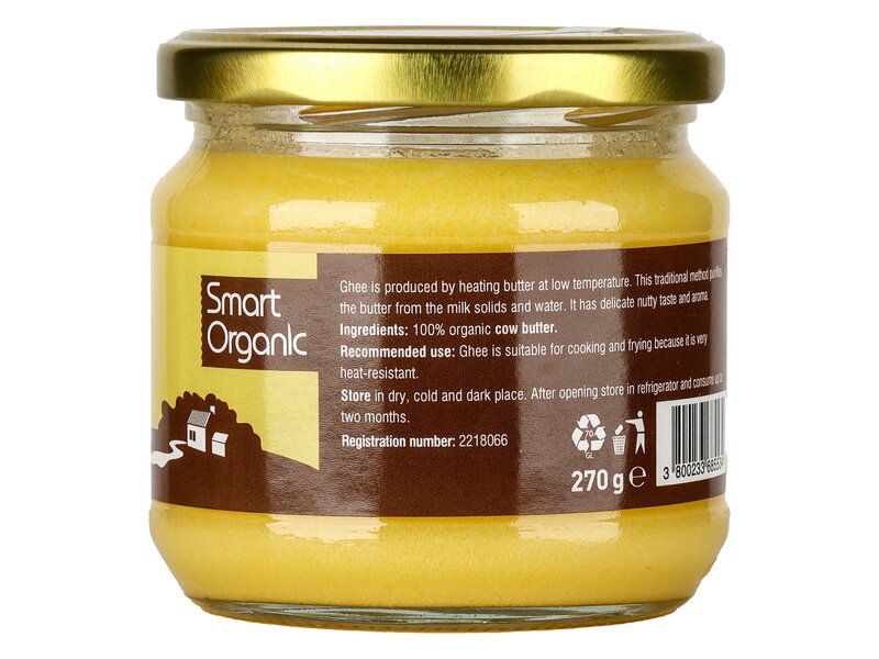 Smart Organic* Ghee 270g