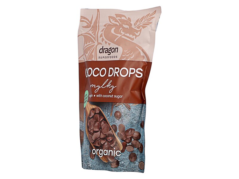 Dragon Superfoods Organic Mylky choco drops 250g