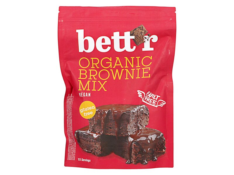 Bett'r Organic Gluten Free Brownie Mix 400g