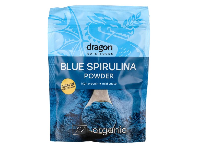 Dragon Superfoods Organic Blue Spirulina powder 75g