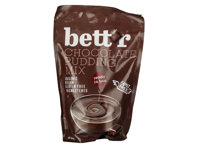 Bett'r Pudding Mix Chocolate 150g