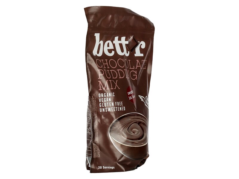 Bett'r Pudding Mix Chocolate 150g