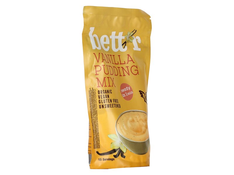 Bett'r Pudding Mix Vanilla 150g