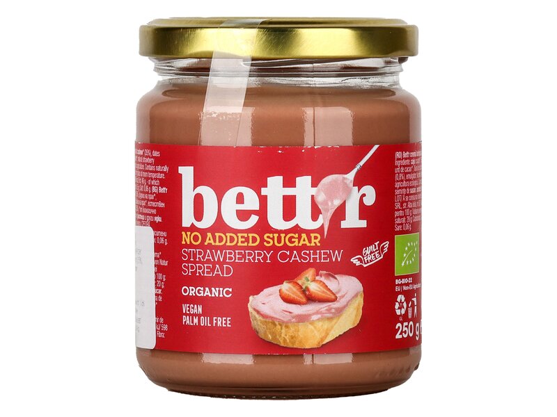 Bett'r Bio Epres kesudiókrém hozzáadott cukor nélkül 250g