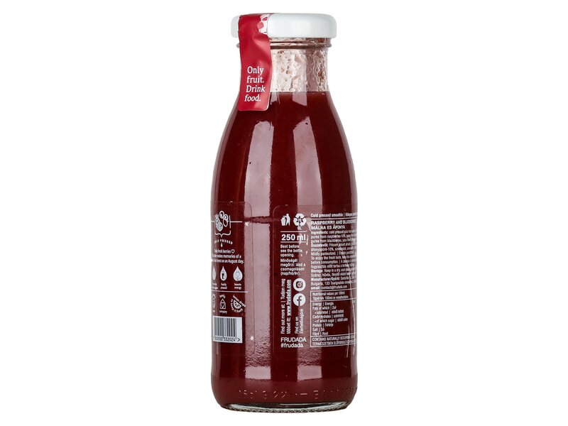FRUDADA Málna-áfonya-szeder smoothie 250ml