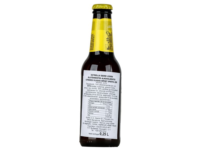 Estrella Damm Lemon GM/Alkoholmentes 0,25l
