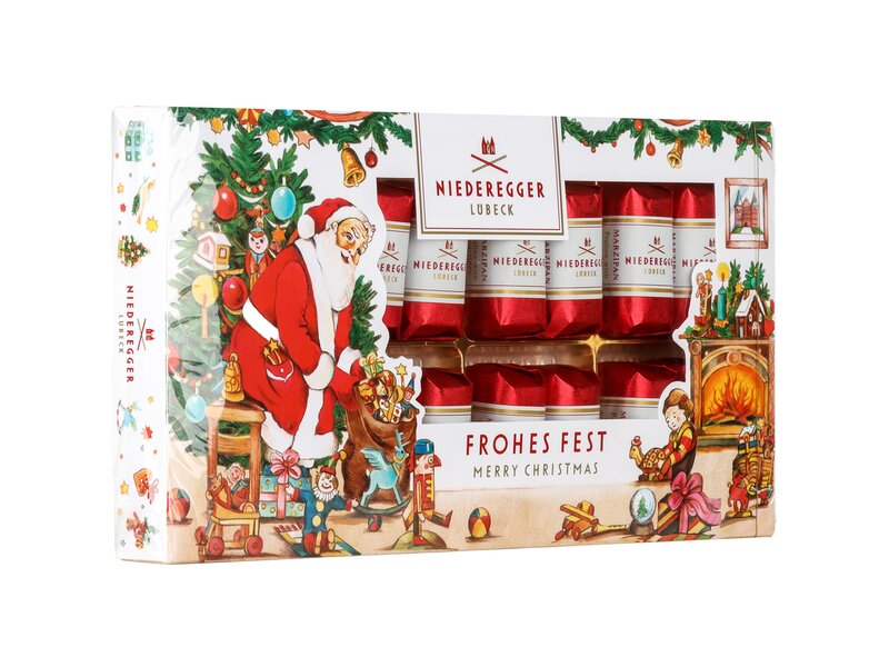 Niederegger Klasszikus étcsokis Karácsonyi marcipán válogatás 200g (110903)