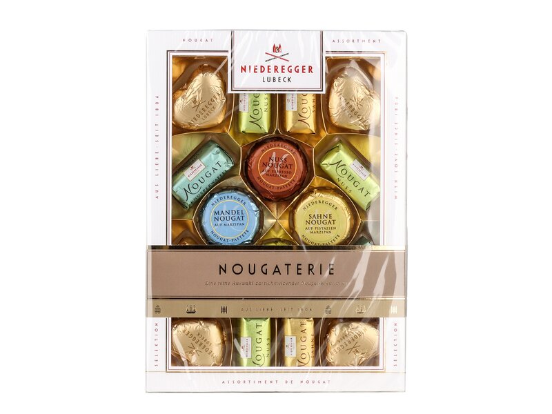Niederegger Nougaterie tej- és étcsokoládéval 206 g