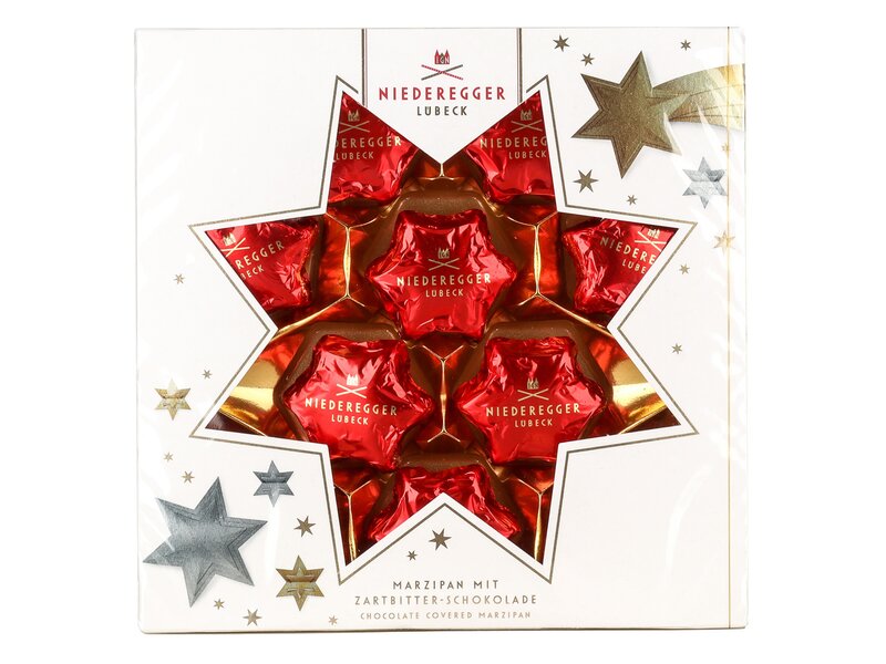 Niederegger Étcsokis Karácsonyi csillag marcipán 125g (750420)