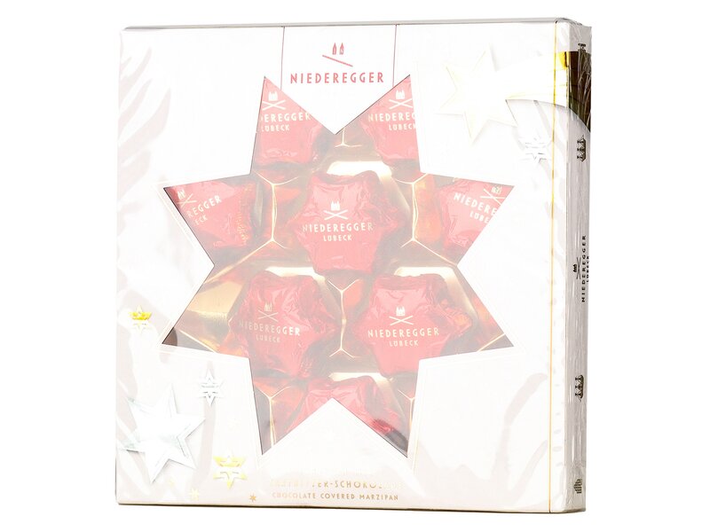 Niederegger Étcsokis Karácsonyi csillag marcipán 125g (750420)