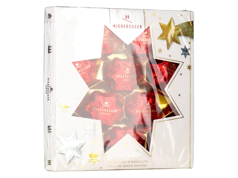 Niederegger Étcsokis Karácsonyi csillag marcipán 125g (750420)