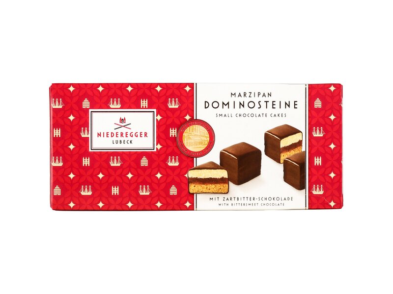 Niederegger Étcsokis marcipán Domino kockák 125g