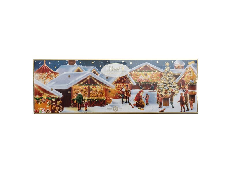 Lindt Weihnachtsmarkt Adventkalender 250g