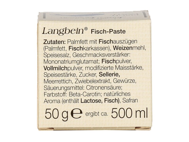 Jürgen Langbein Fischpaste 50g