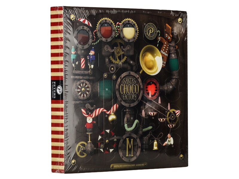 Peters Advent calendar Santas choco factory 135g