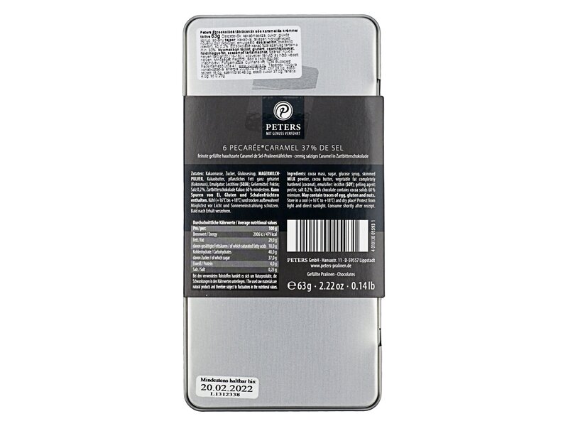 Peters Pecaré Caramel De Sel 63g