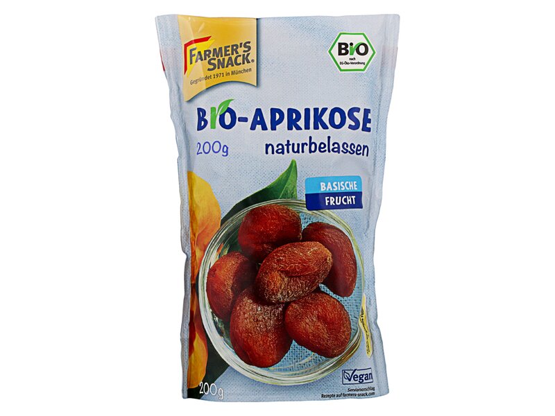 Farmer's Apricots/sárgabarack bio 200g