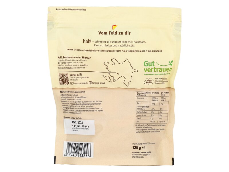 Farmer's Persimmon 125g