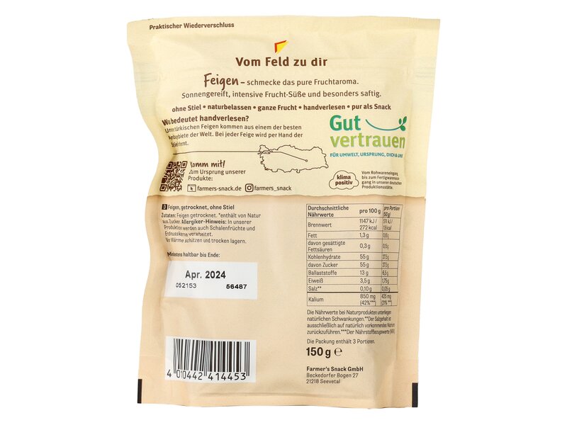 Farmer's Figs natural 150g