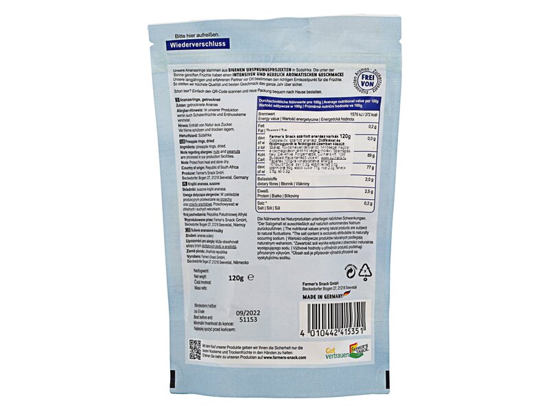 Farmer's Ananas / ananász 120g