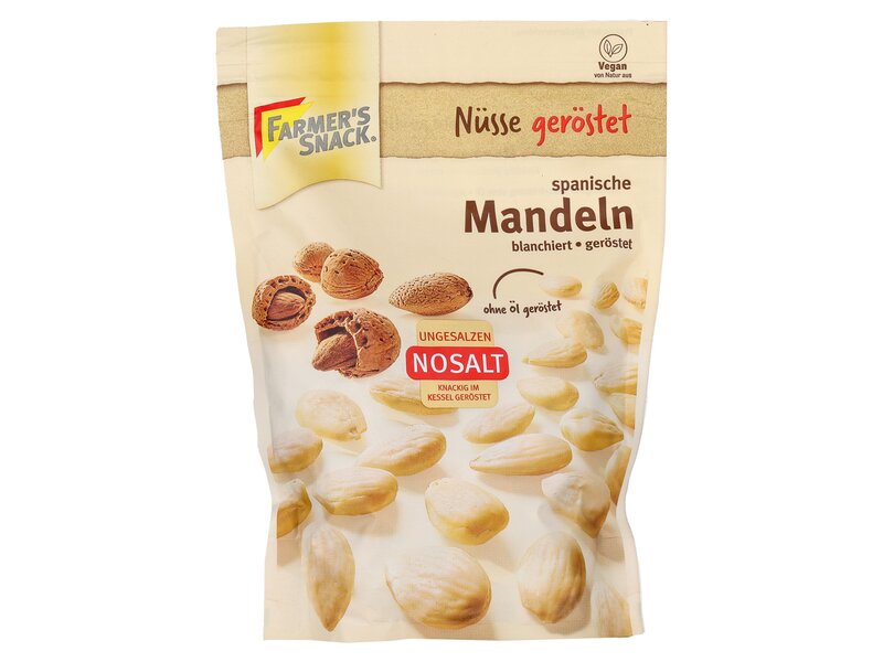 Farmer's Almonds blanched and roasted 200g