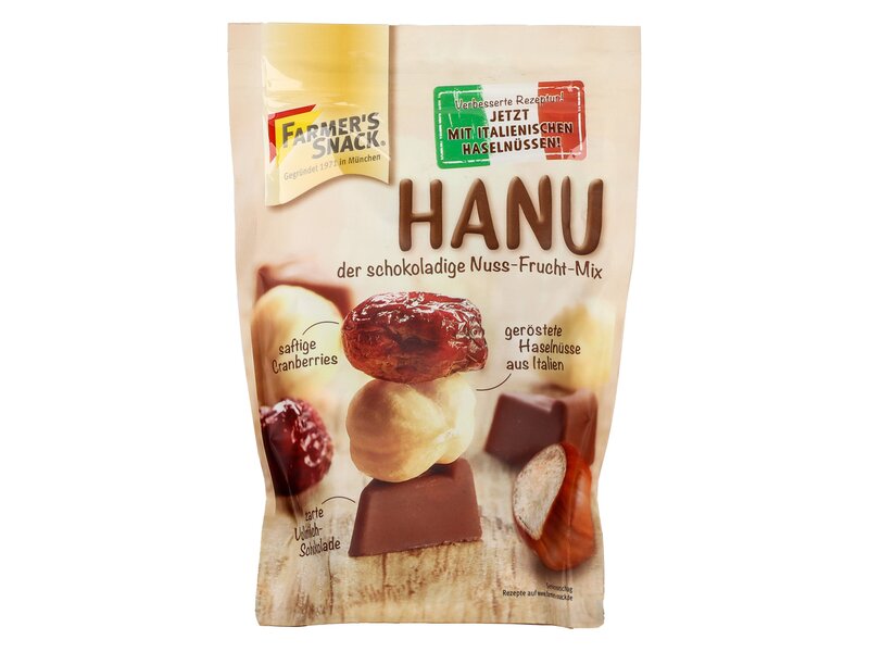 Farmer's HANU Nuss-Frucht Mix with milk chocolate 150g