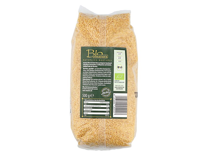Rinatura Bio Hirse Millet köles 500g