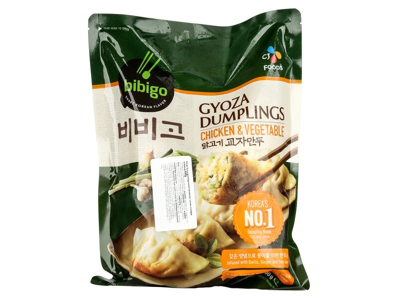 Bibigo Gyoza koreai tésztagombócok csirkés-zöldséges  600g