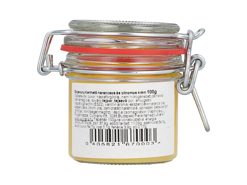 Scyavuru Crema all' Arancia e Limone 100g