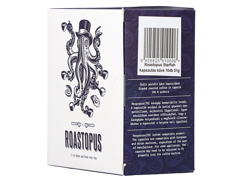 Roastopus Starfish kapszulás kávé 10db