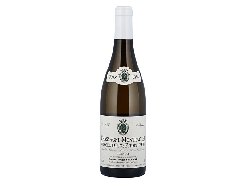 Roger Belland Chassagne-Montrachet Morgeot-Clos Pitois 1er Cru Blanc 2018 0,75l