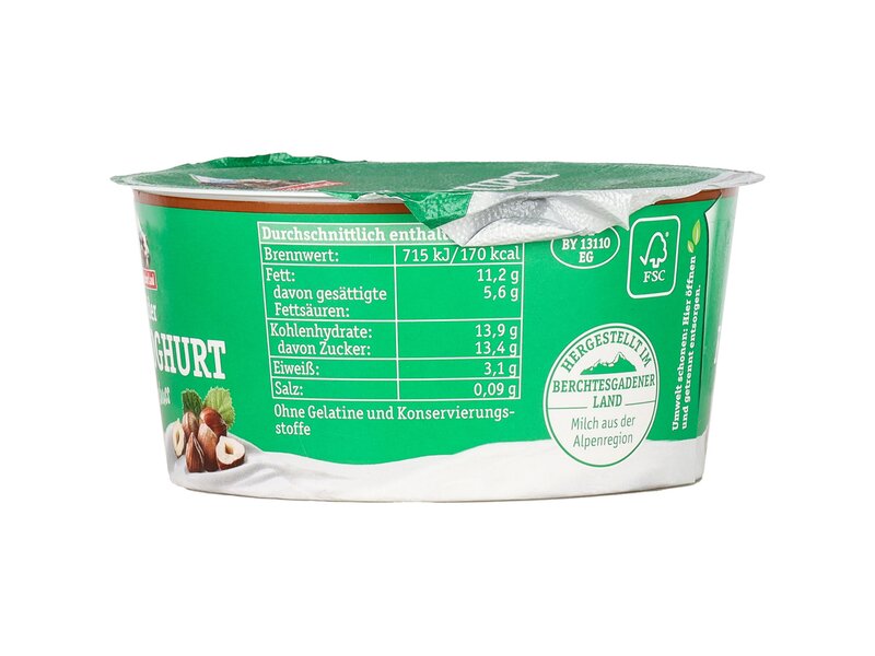 Bercht* tejszínes joghurt mogyoro 150g