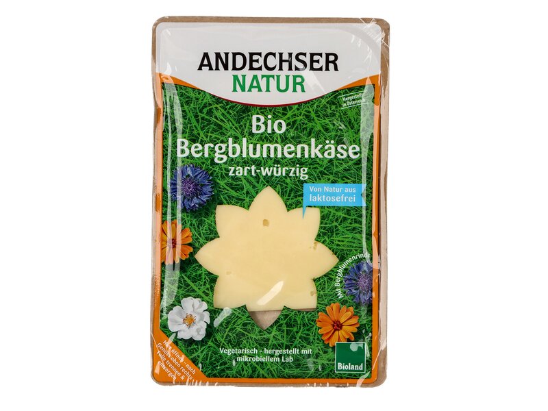 Andechser Bio Laktózmentes Hegyi virágokkal érlelt sajt 125g