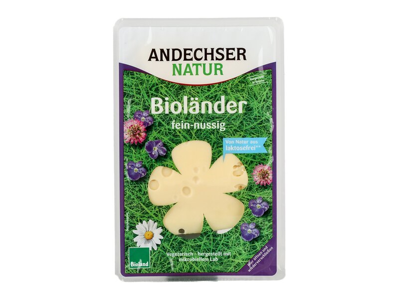 Andechser Bio laktózmentes Bioländer sajt 150g