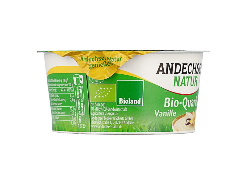 Andechser Bio cheese | order curd Culinaris 150g vanilla