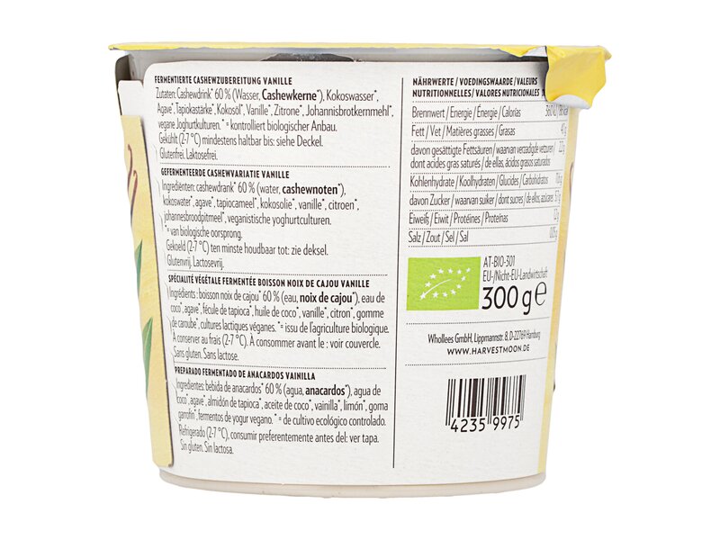 Harvest Moon* Bio Cashew Vanilla 300g