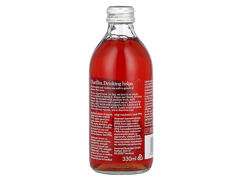 ChariTea Organic Tea Red 330ml