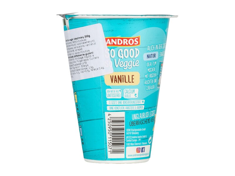 Andros* So Good So Veggie Vanille 350g