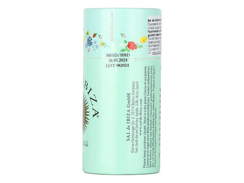 Sal de Ibiza Granito tengeri só virágszirmokkal 75g