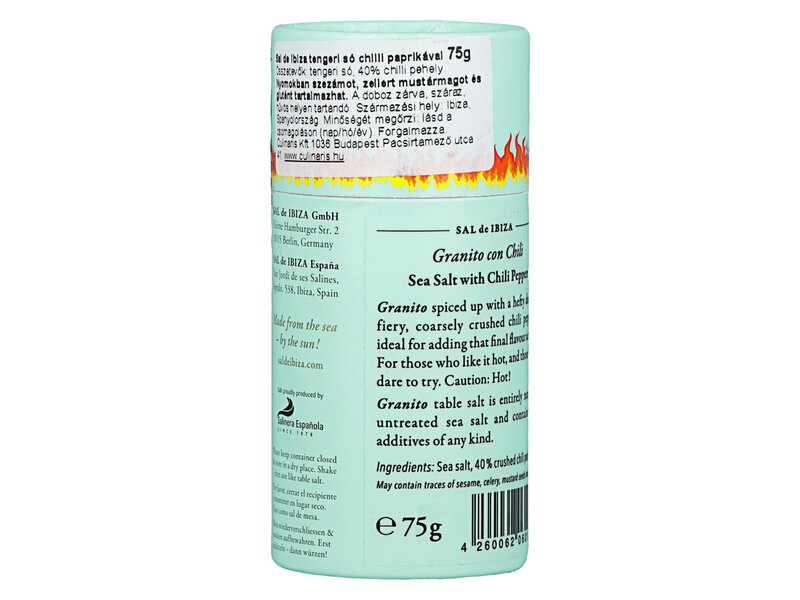 Sal de Ibiza Granito Hot Chili 75g