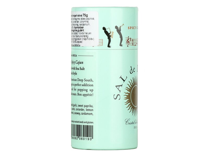 Sal de Ibiza Cajun fűszerkeverék Granito tengeri sóval 75g
