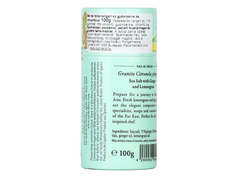 Sal de Ibiza Granito tengeri só gyömbérrel és citromfűvel 100g