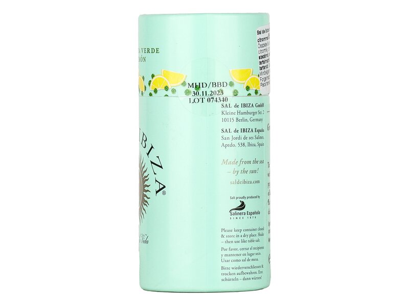Sal de Ibiza Granito tengeri só zöldborssal és citrommal 85g