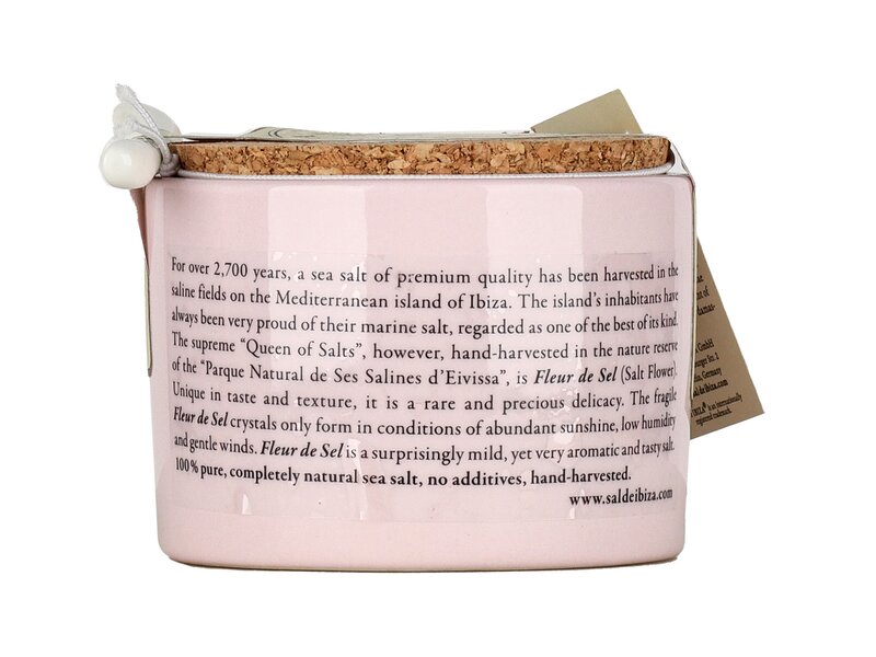 Sal de Ibiza Fleur de Sel Pink Ribbon 140g