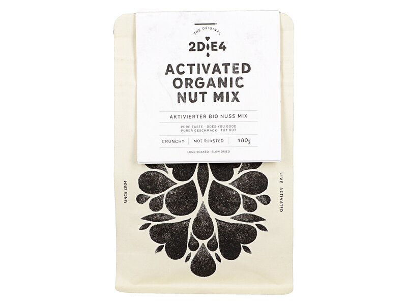 2Die4 ORG Activated Mixed Nuts 100g